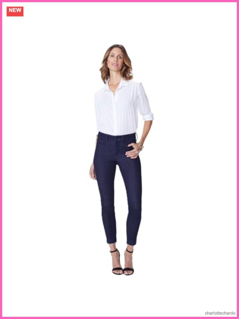 Skinny Jeans for Women Lift Tuck Slimming Ankle Skimming Stretch Denim